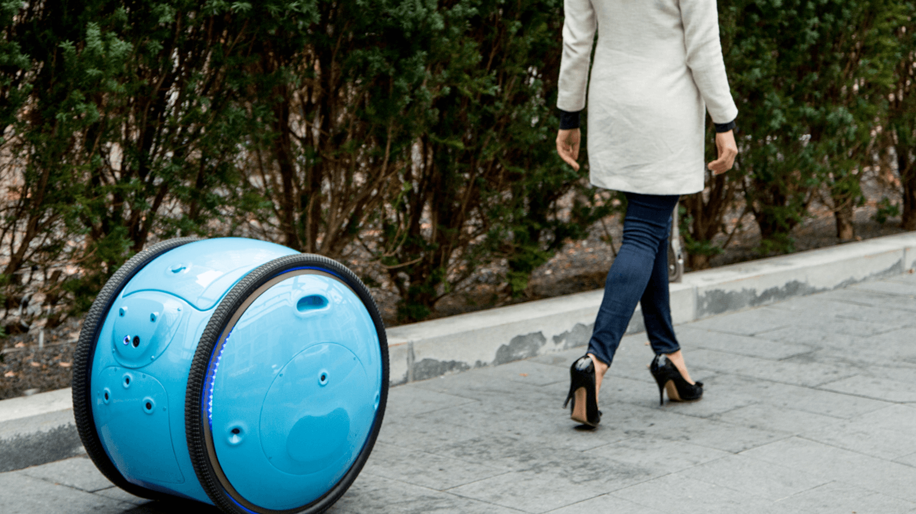 Gita — cargo-carrying sidewalk robot by Piaggio Fast Forward