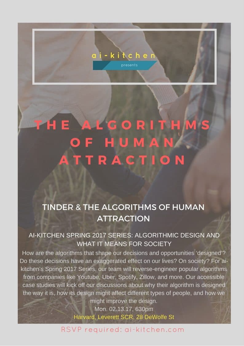 AI-Kitchen event — The Algorithms of Human Attraction