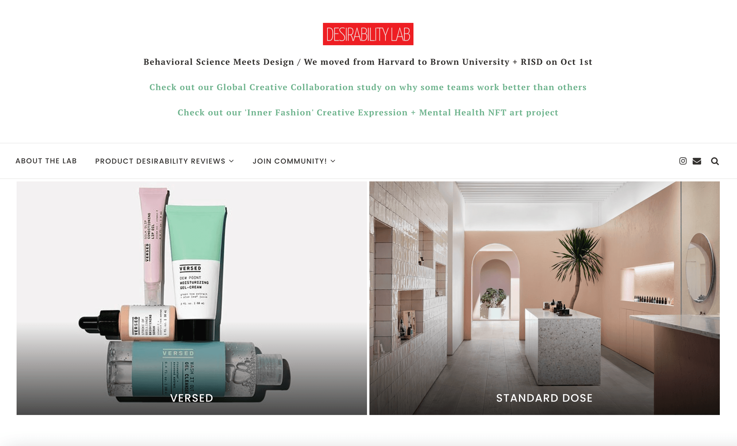 Desirability Lab — Product & Experience Design Research