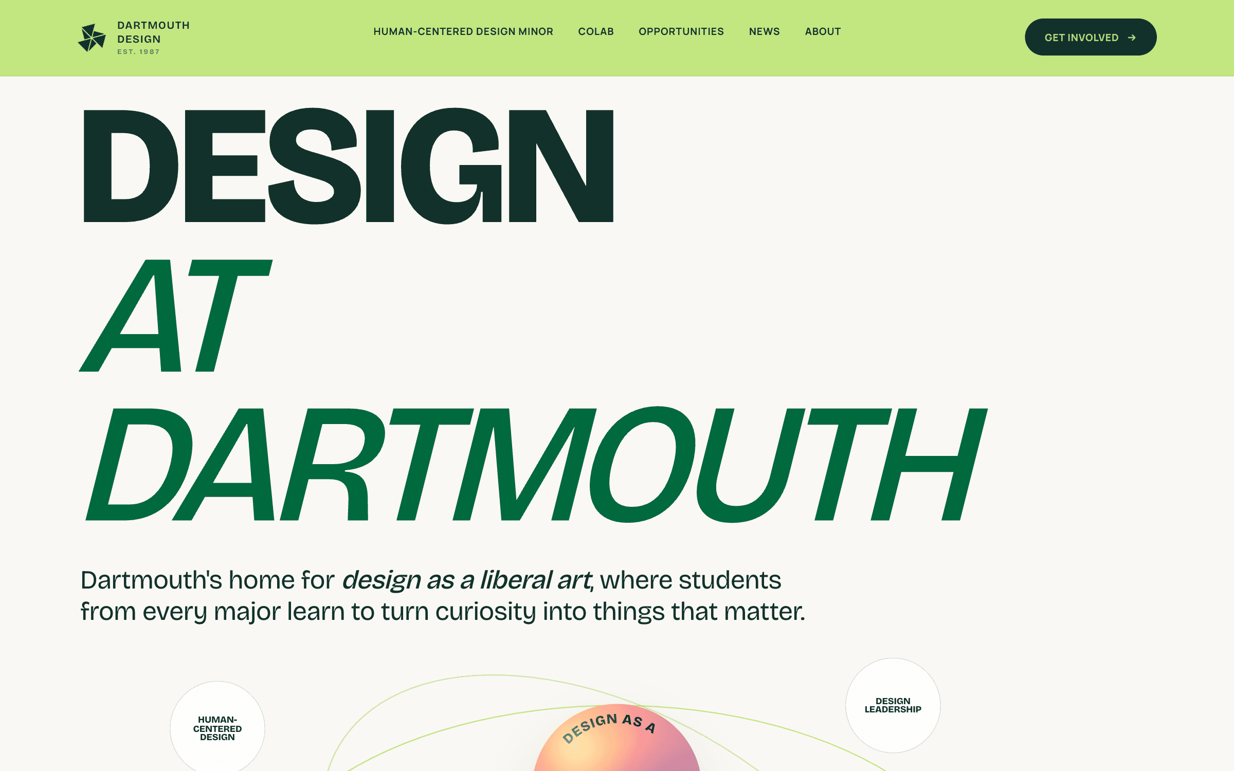 design.dartmouth.edu — Design at Dartmouth