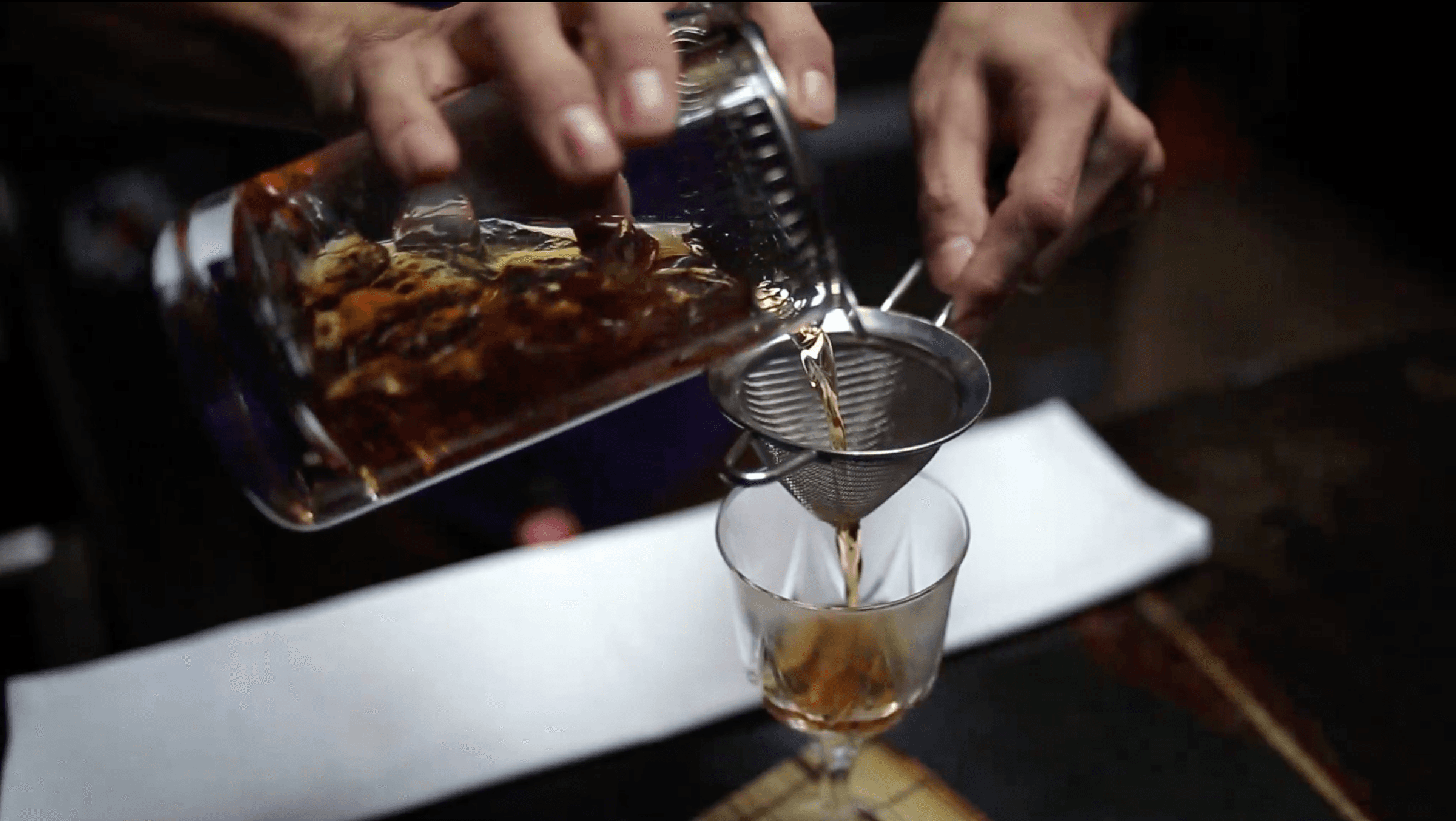 Sam Treadway at Backbar — designing drinks through flavor