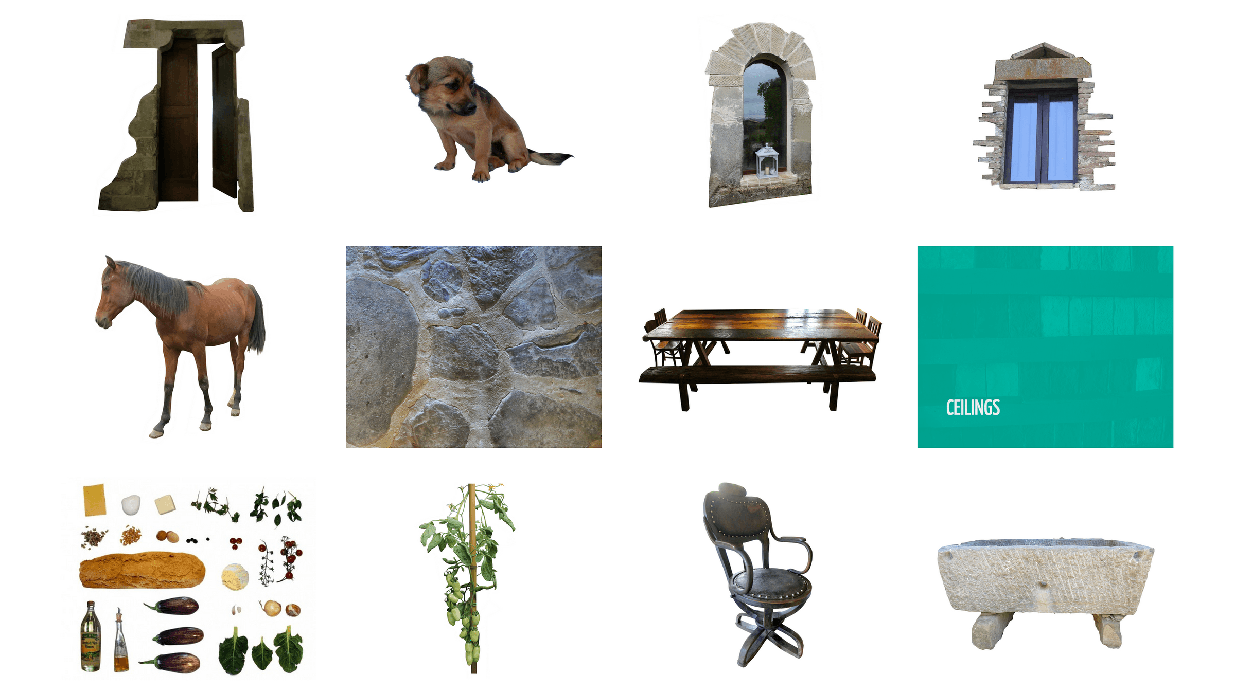 Sensory Composition interactive website — exploring the component stories of a place